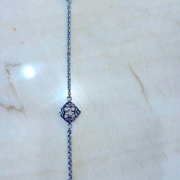 Kendra Scott silver 42 inch necklace EUC - Picture 4 of 7